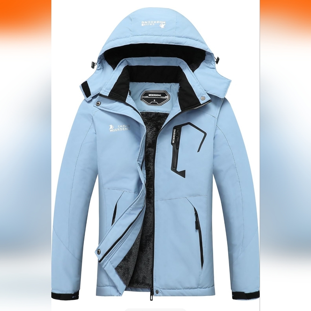 MOERDENG Women's Waterproof Ski Jacket Size S NWT